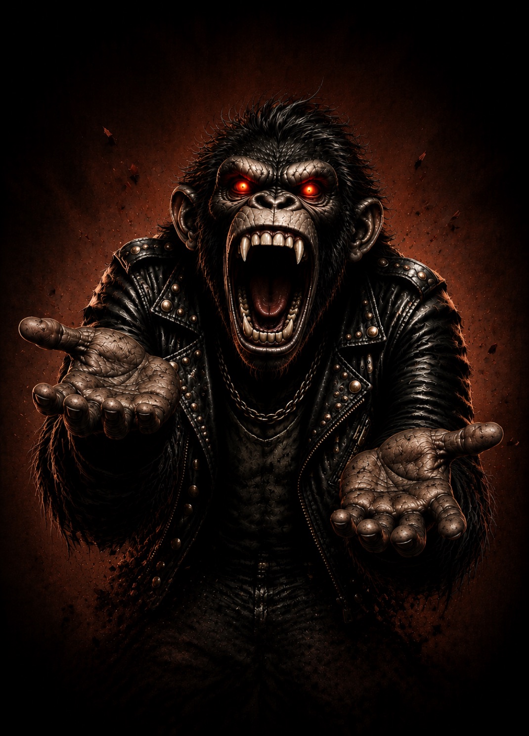 The monkey waiting for your move